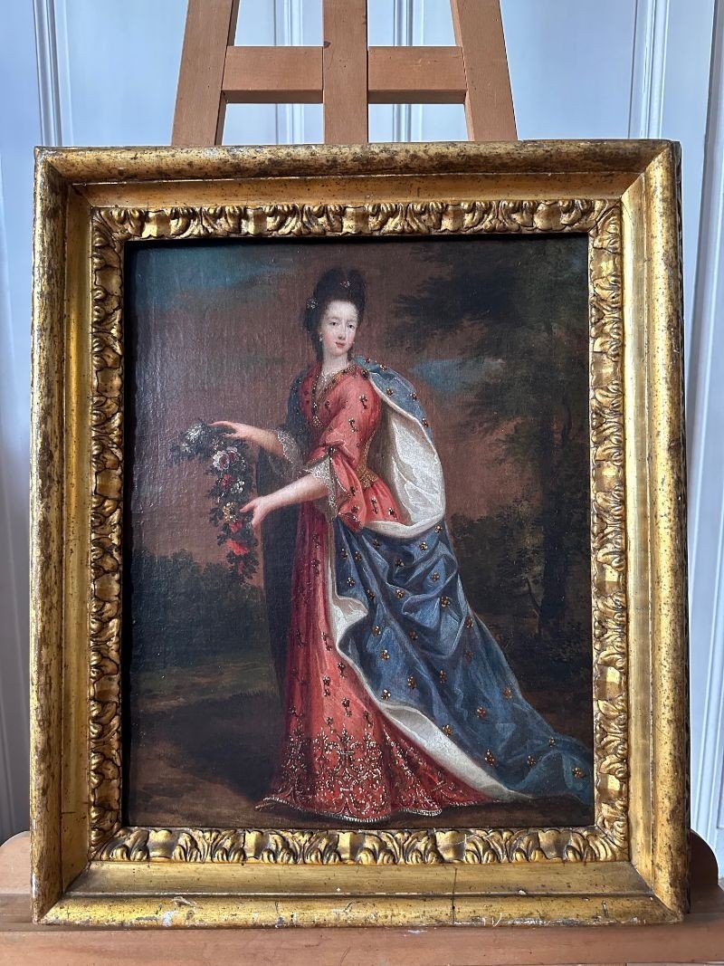 Portrait De La Duchesse De Bourgogne-photo-2