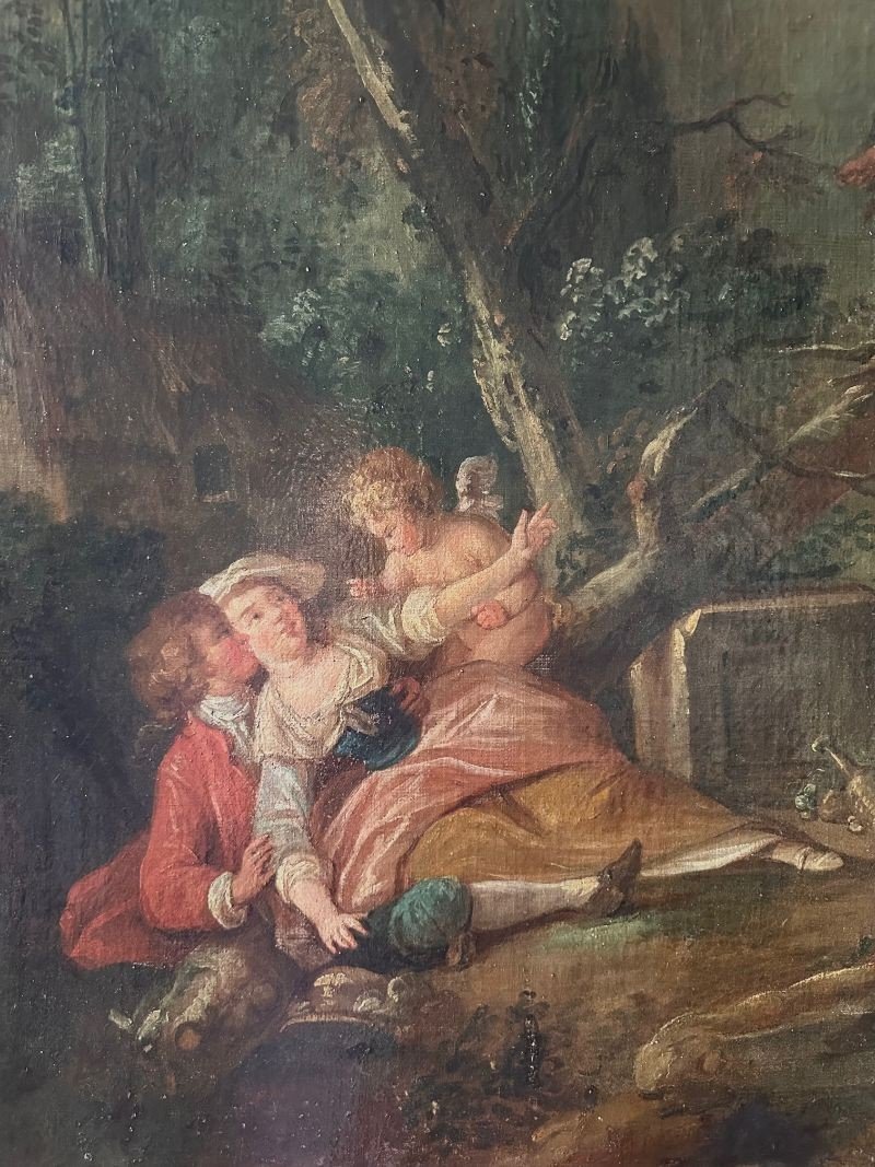 Oil On Canvas 18th-photo-4