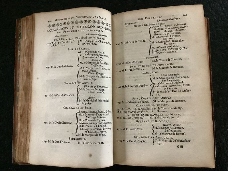 Royal Almanac Year 1756-photo-3