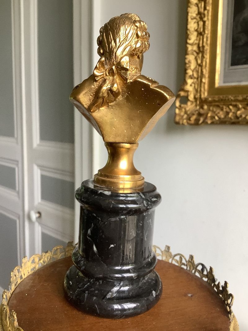 Louis XVI Gilt Bronze Sculpture-photo-3