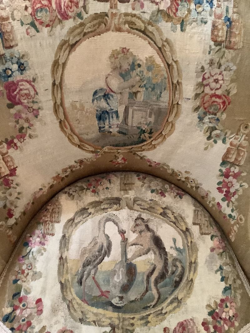 Paire de Bergères LOUIS XVI-photo-1