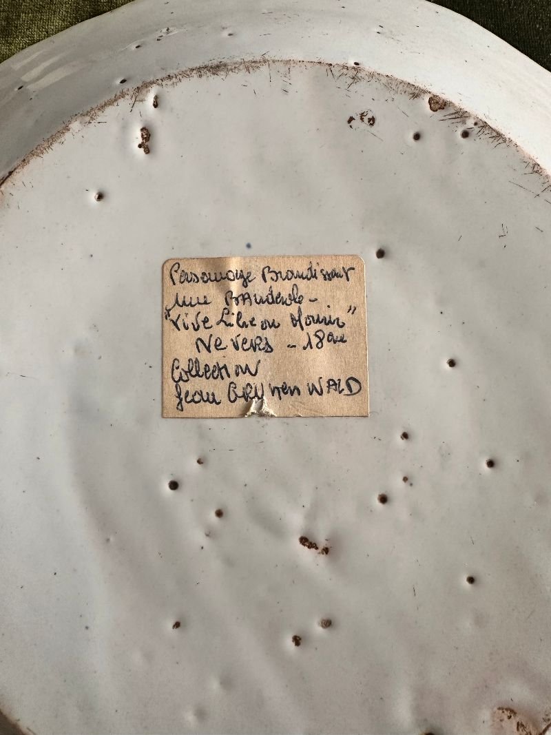 Faïence  de Nevers à décor révolutionnaire-photo-2