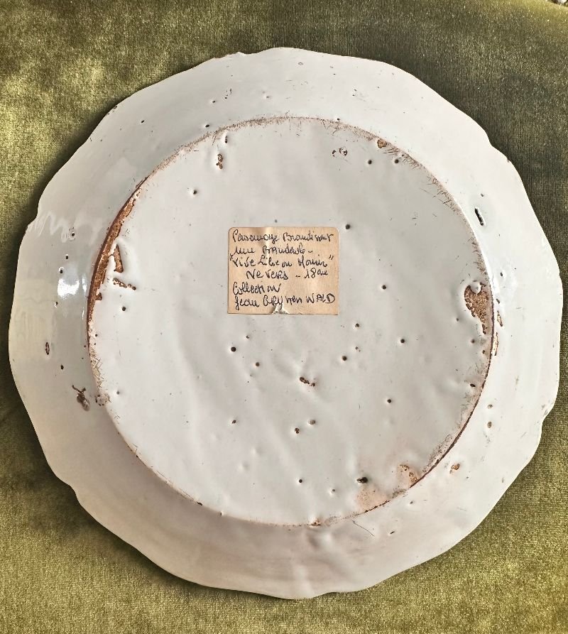 Faïence  de Nevers à décor révolutionnaire-photo-3