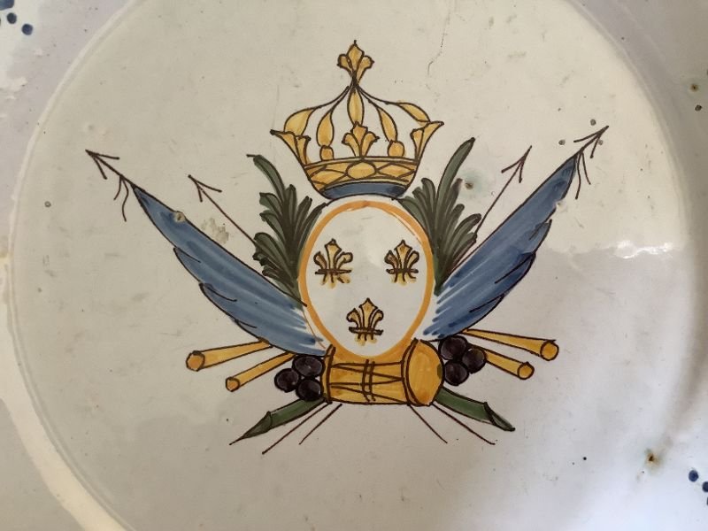 Nevers Earthenware With Revolutionary Decoration-photo-4