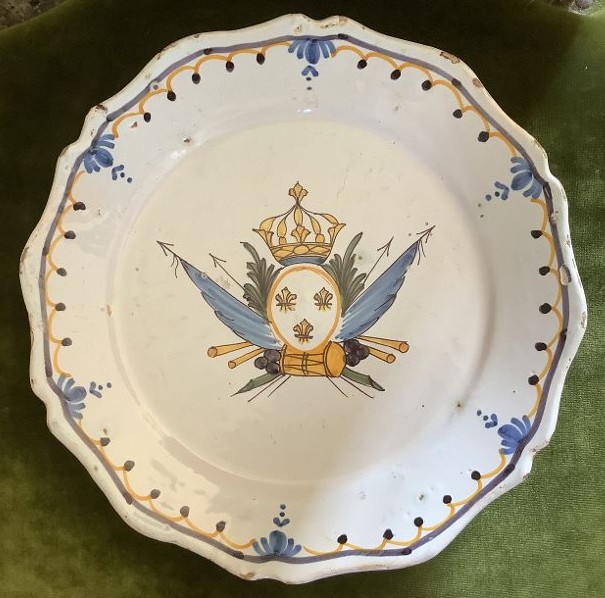 Nevers Earthenware With Revolutionary Decoration