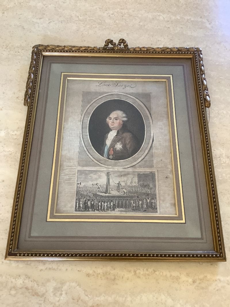 Louis XVI Engraving-photo-3