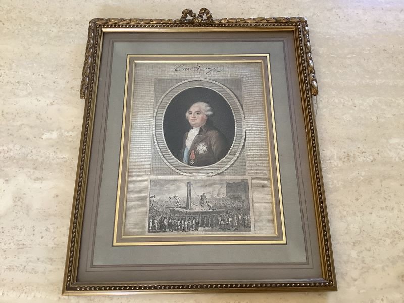 Louis XVI Engraving-photo-4