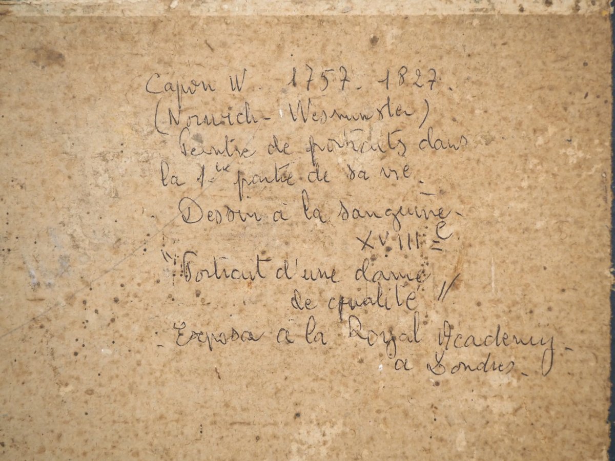 Red Chalk Drawing Of Marie-antoinette-photo-2