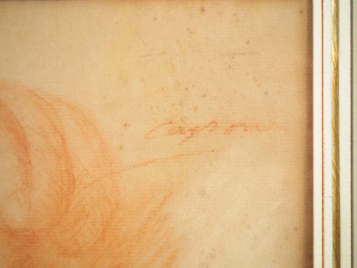 Red Chalk Drawing Of Marie-antoinette-photo-4