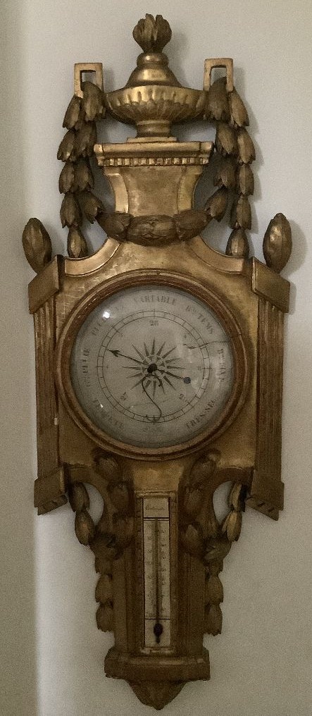 Large Louis XVI Period Barometer