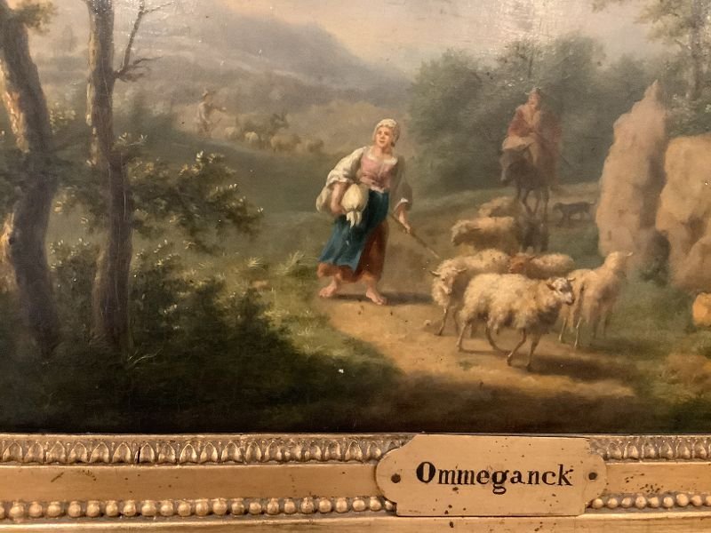 Oil On Panel Balthazar Paul Ommeganck-photo-3