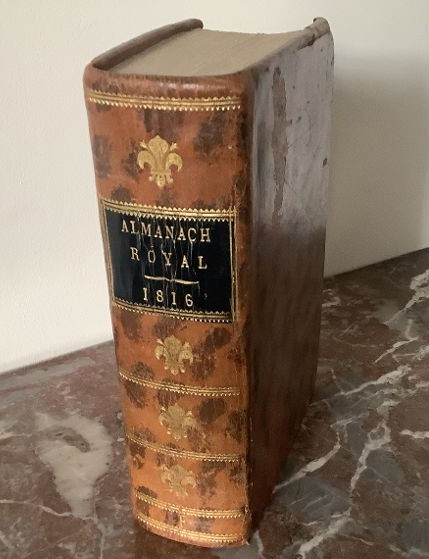 Almanach Royal  1816  Ex-libris