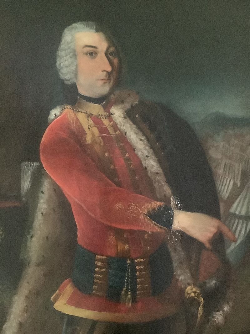 Large Portrait Of Count Benoit - Alexandre De Monchy-photo-3