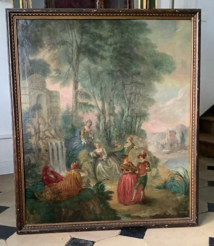 Scene Of A Gallant Party