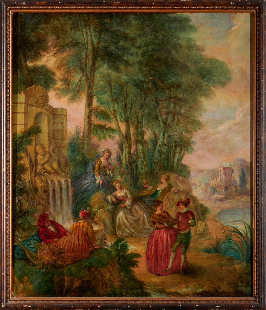 Scène de Fête galante