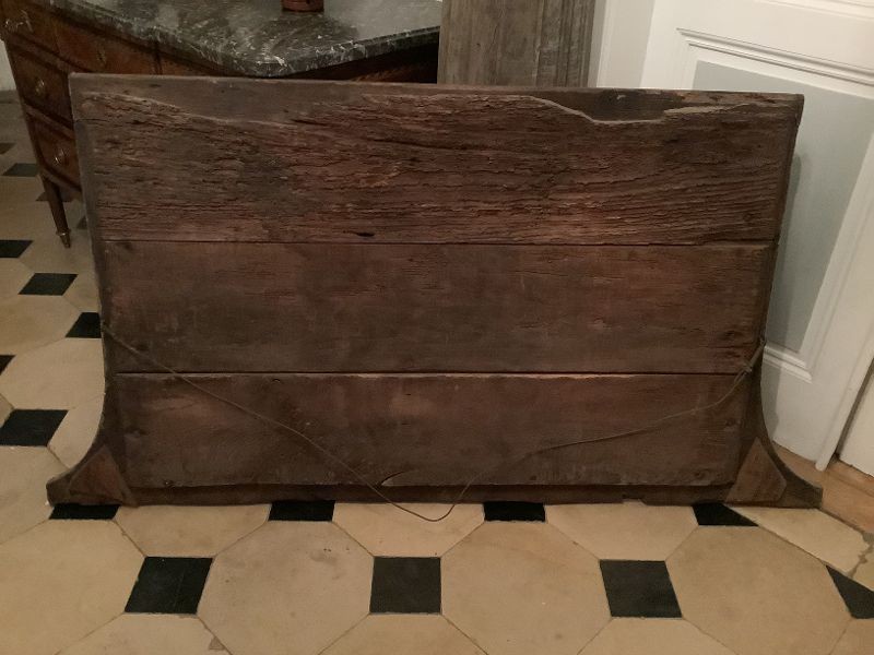 Dessus de porte  de boiserie XVIIIème-photo-4