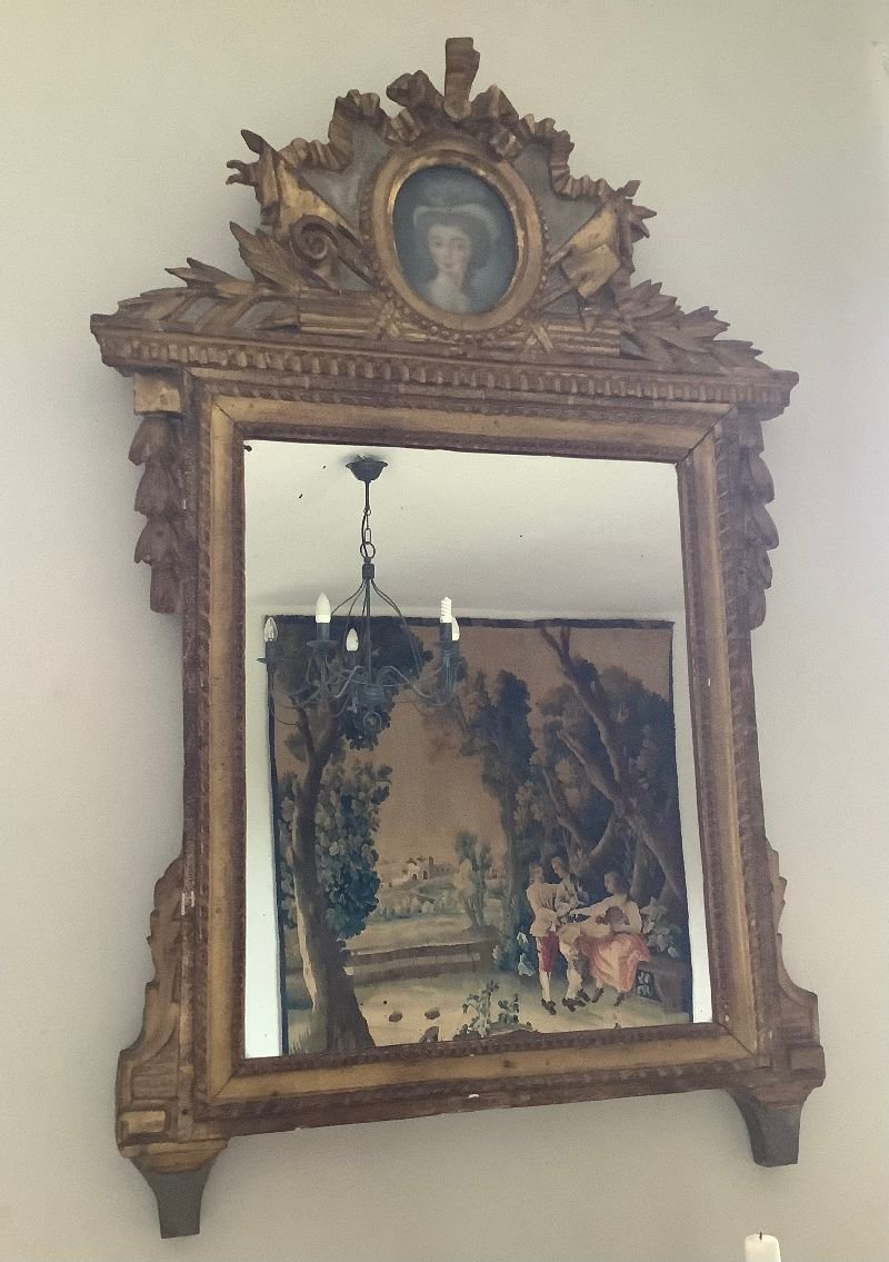 Louis XVI Period Mirror-photo-4