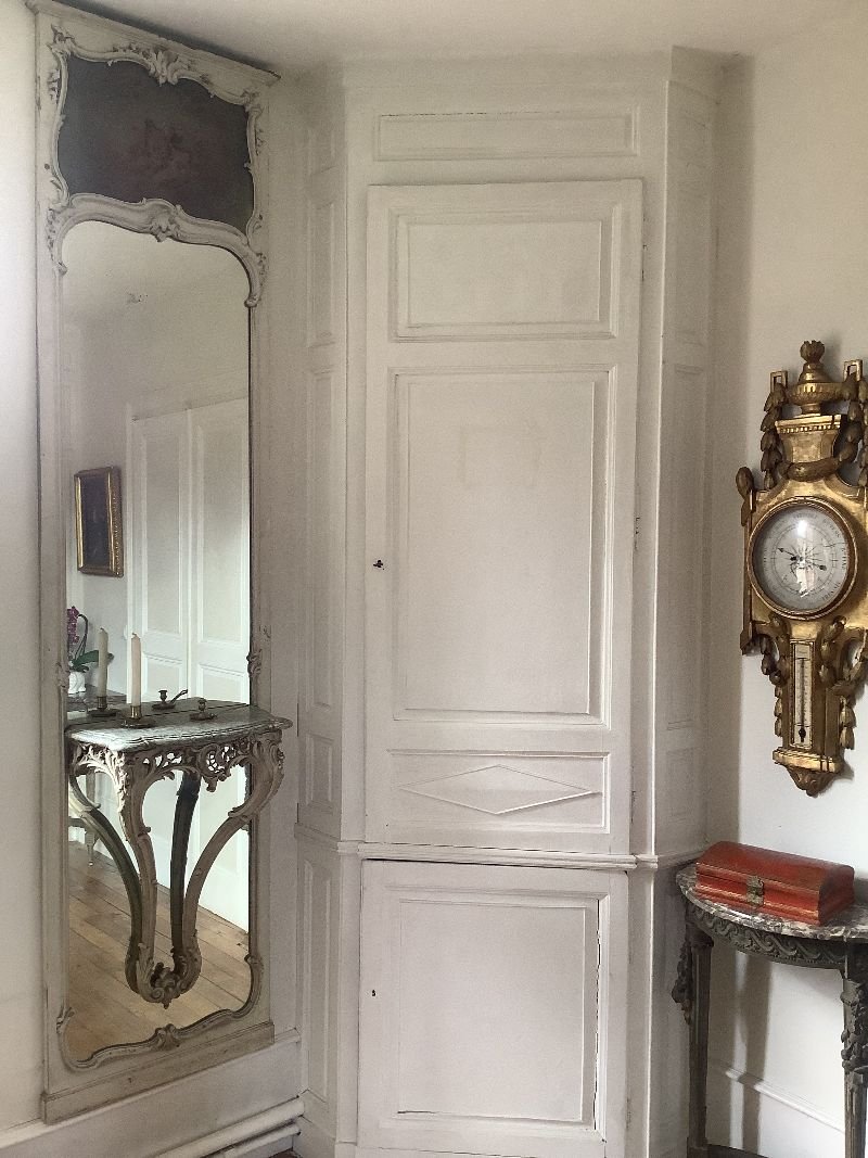 Trumeau  et sa console d'applique  XIXème-photo-2
