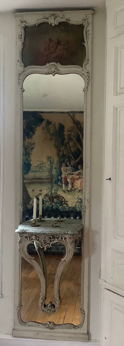 Trumeau  et sa console d'applique  XIXème