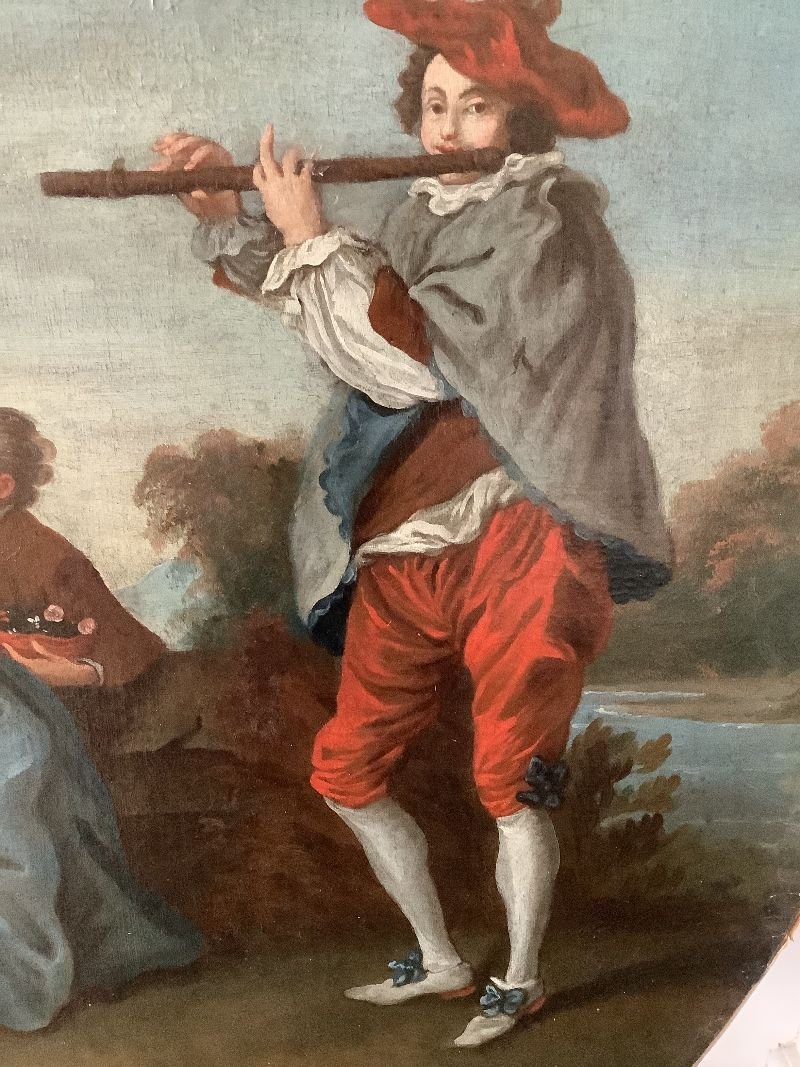 Scène galante XVIIIème -photo-3