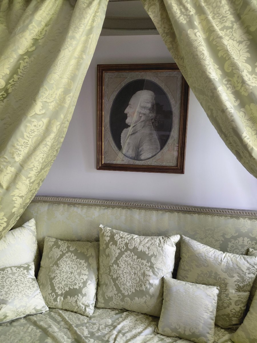 Ecole française du XVIIIème siècle , portrait d'un gentilhomme-photo-4
