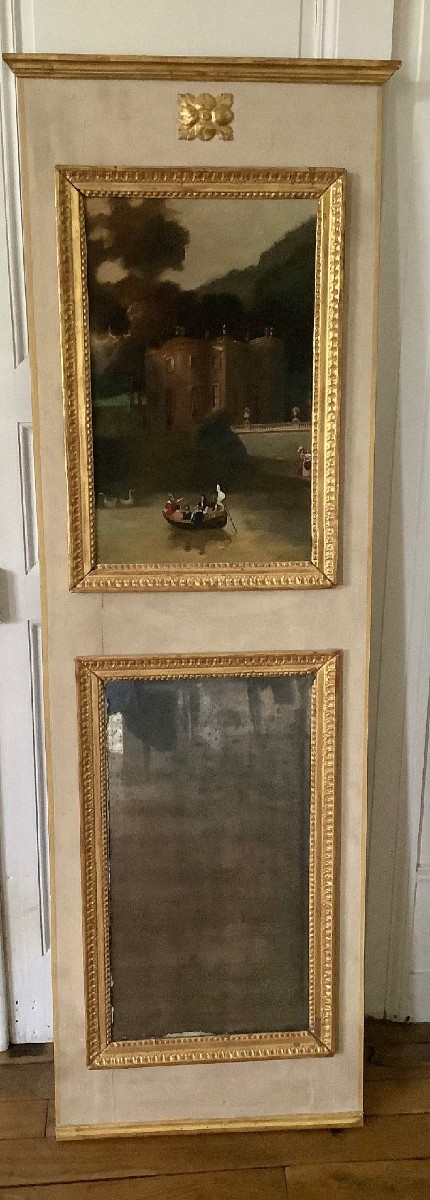 Trumeau d'Entre Deux Fin 18ème -  début 19ème