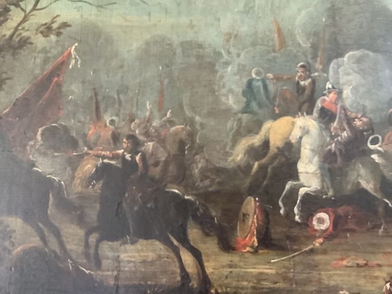 Cavalry Charge, Battle Scene, 17th Century-photo-2