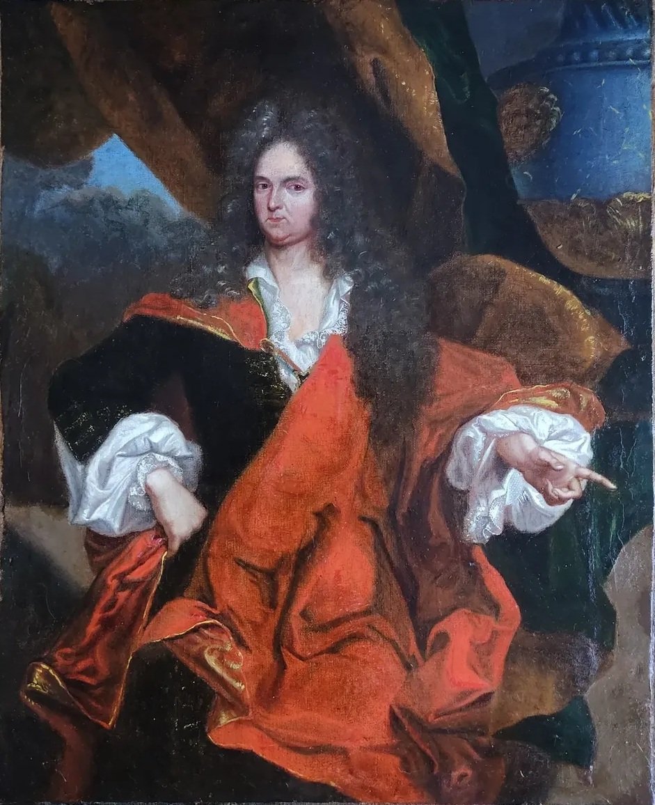 Portrait Of A Man  18th Century
