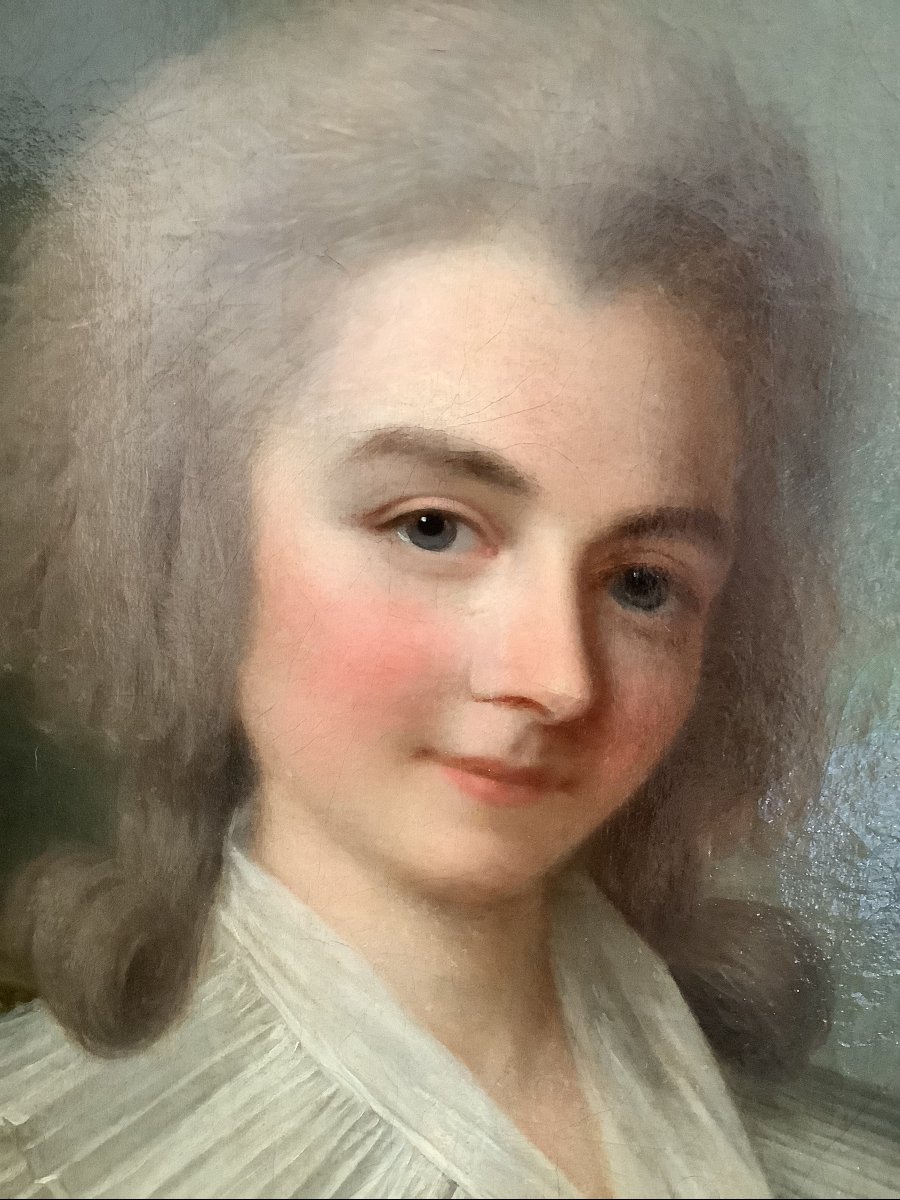 Portrait Of A Lady, 18th Century-photo-2