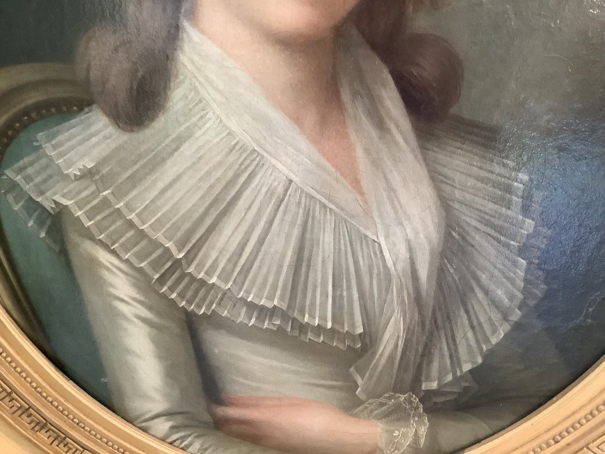 Portrait Of A Lady, 18th Century-photo-4