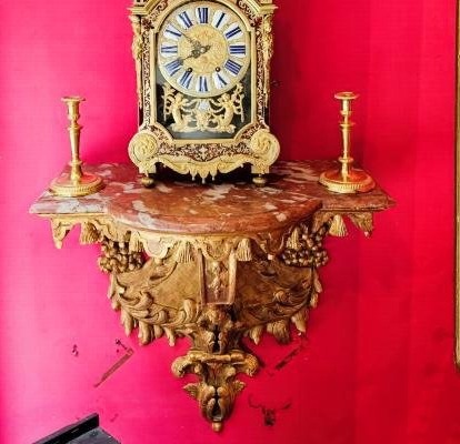 18th-century Wall-mounted Console Table 