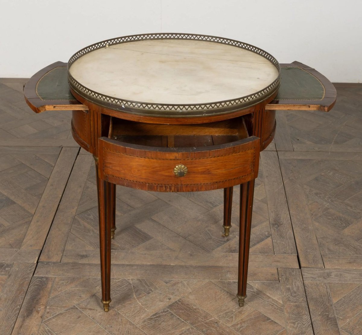 Table Bouillotte Epoque LOUIS XVI avec Provenance