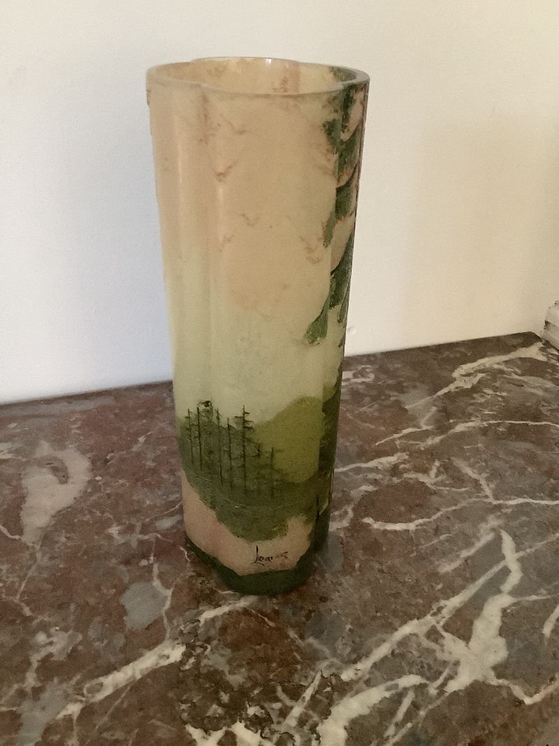 Vase By François - Théodore Legras-photo-2