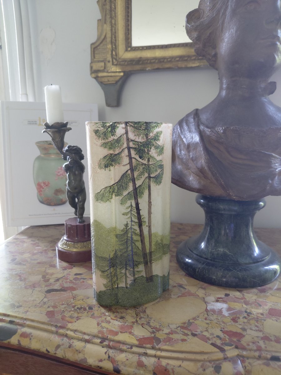 Vase By François - Théodore Legras-photo-5