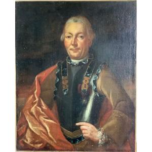 Portrait D'homme en Armure