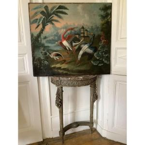 Scene Of Exotic Birds