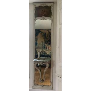 Trumeau  et sa console d'applique  XIXème