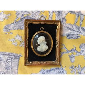 Ivory Miniature Of King Louis XVI