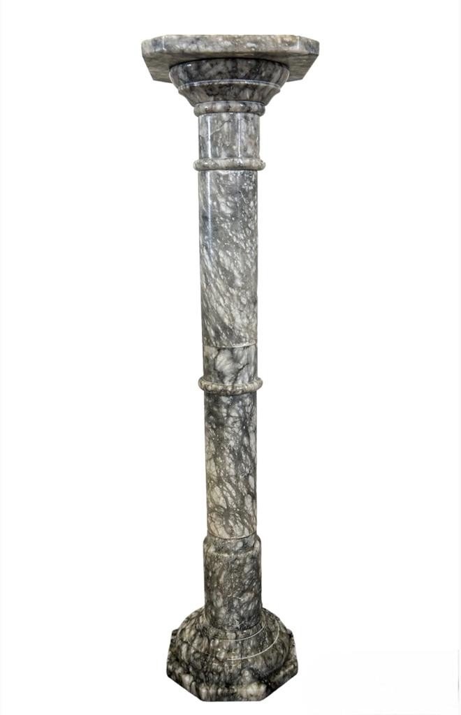 Column In Arabescato Marble -photo-8