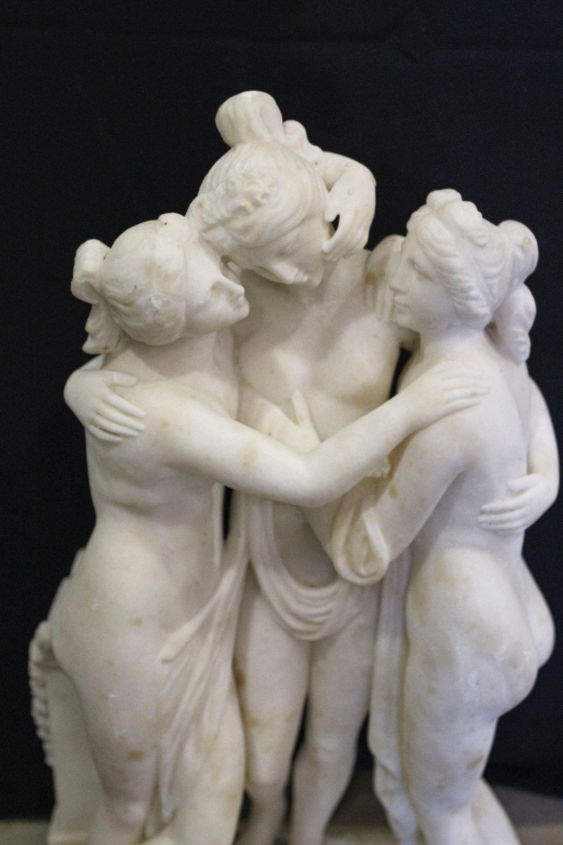 Statue Depicting The Three Graces -photo-6
