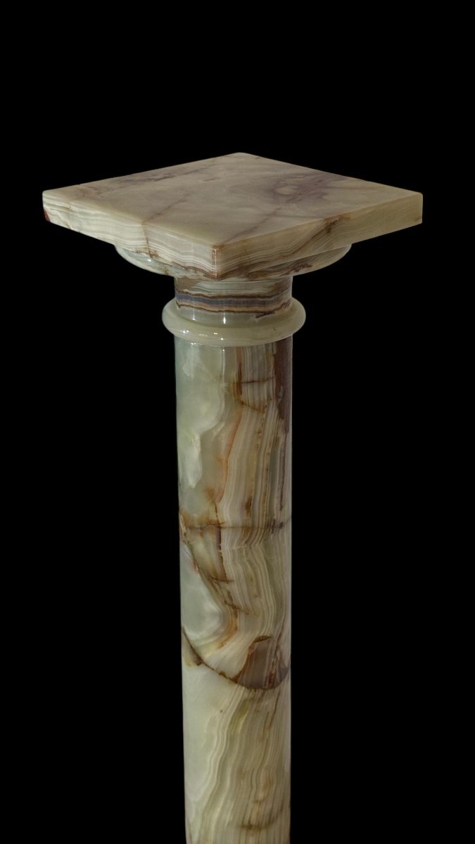 Colonne en Onyx Vert-photo-4