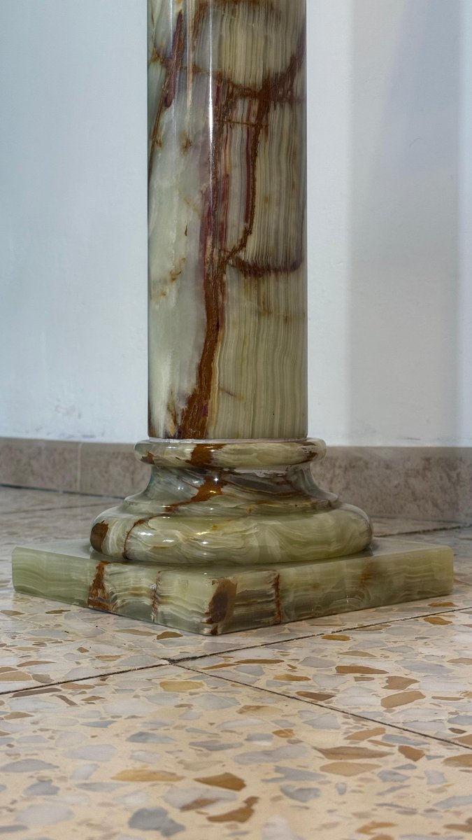 Colonne en Onyx Vert-photo-5