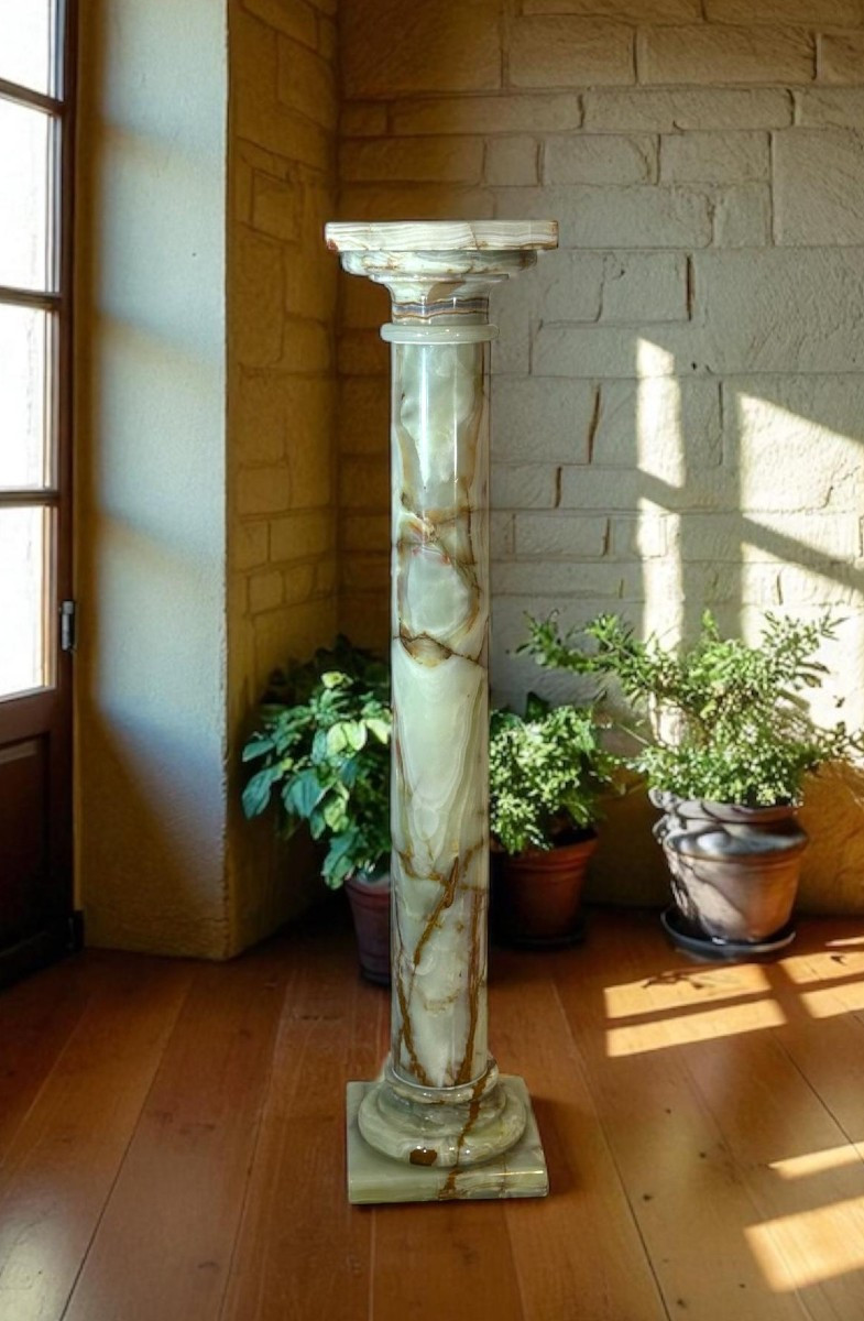 Colonne en Onyx Vert