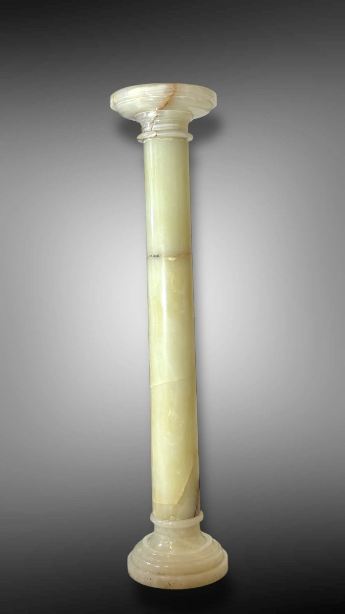 Colonne en Onyx Blanc-photo-4