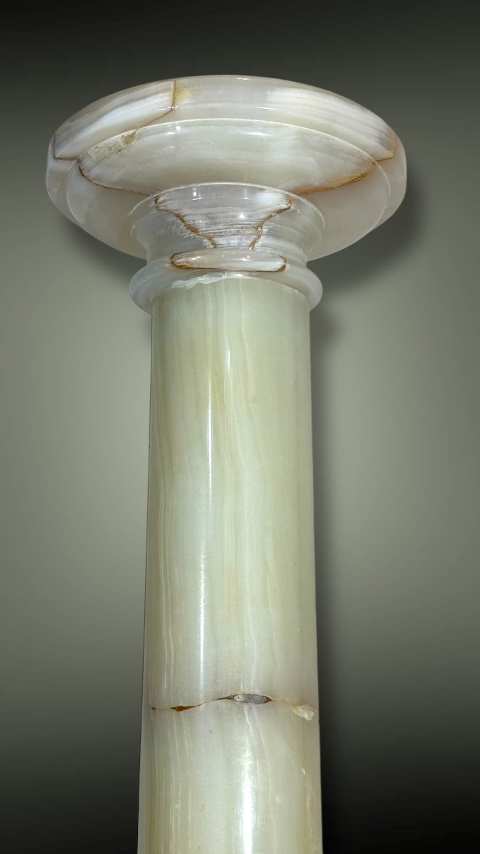 Colonne en Onyx Blanc-photo-5