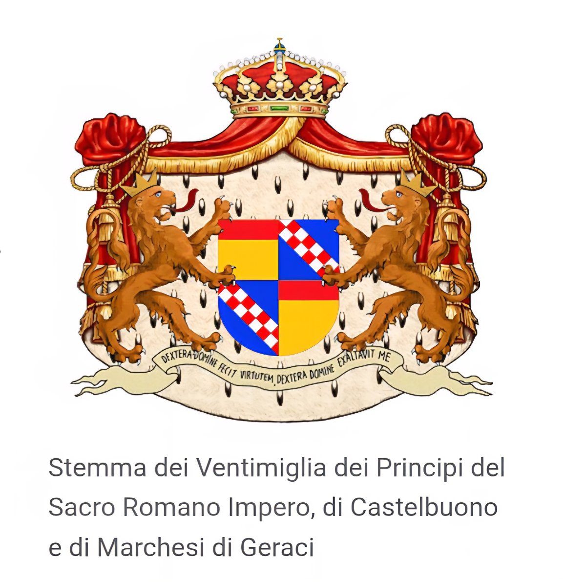 Coat Of Arms Of The Ventimiglia Princes, Carrara Marble -photo-4