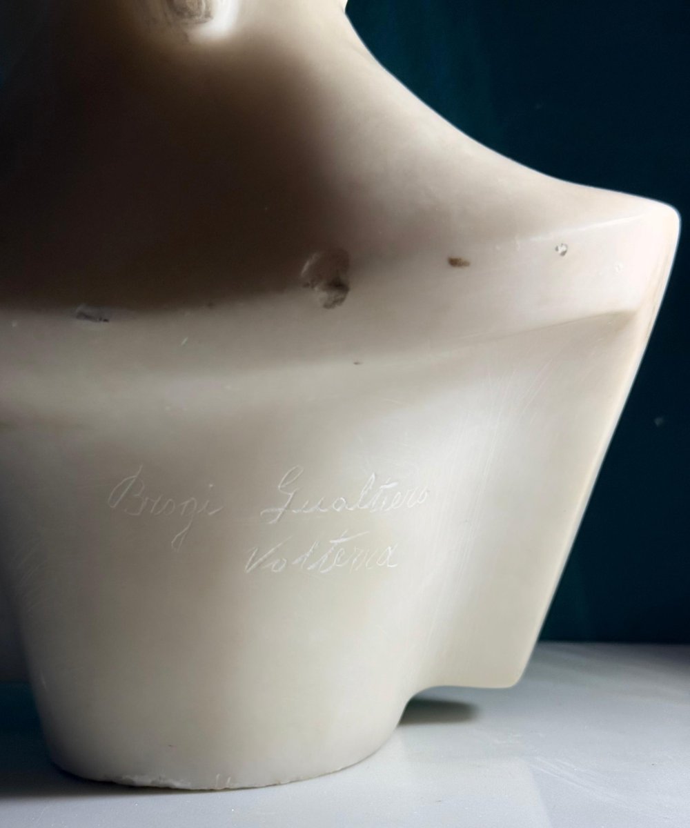 Bust Depicting Venus Italica Based On The Model By Antonio Canova, Carrara Marble -photo-5