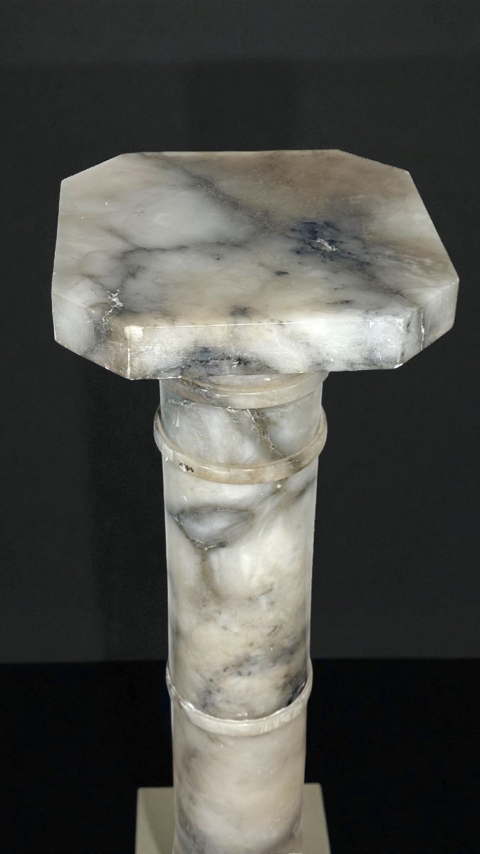 Column In Arabescato Marble -photo-5