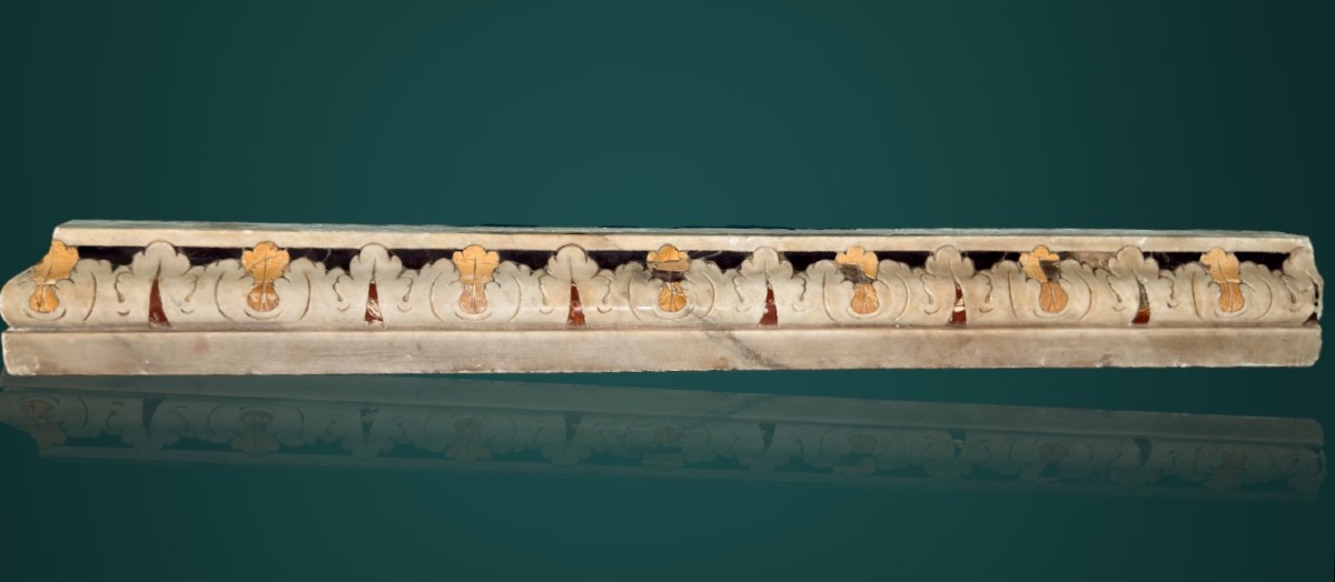 Architectural Ornament Made Strictly By Hand From The XVII° Century (marble)