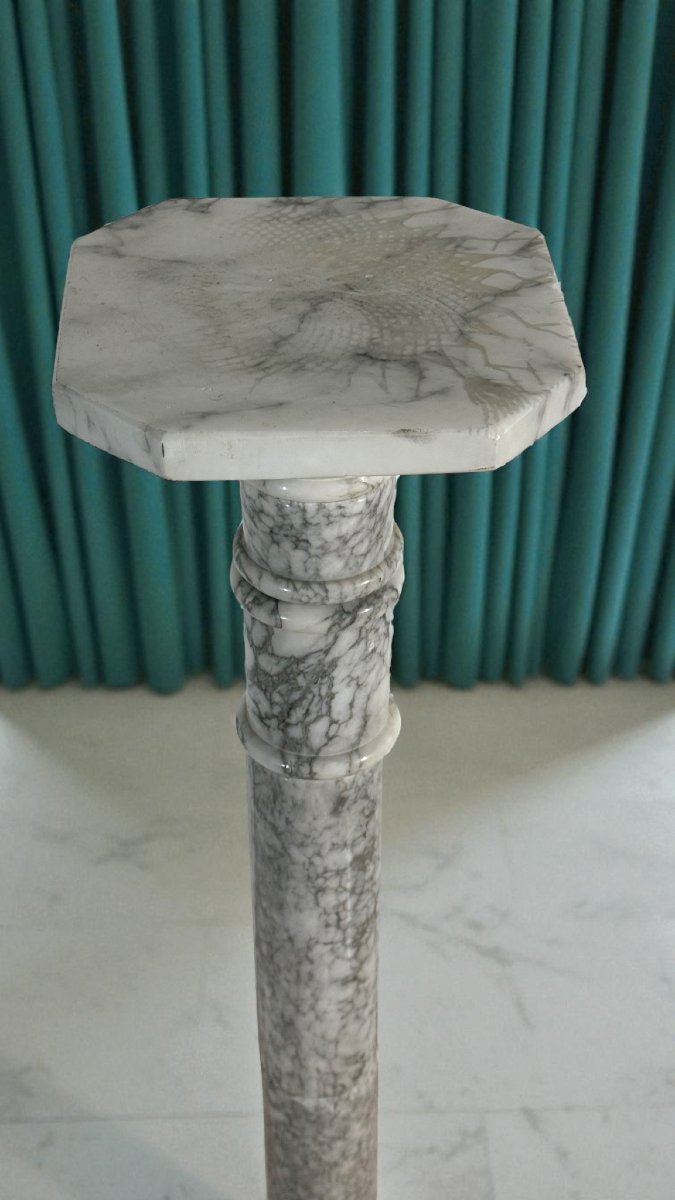 Colonne en Marbre Arabescato-photo-2